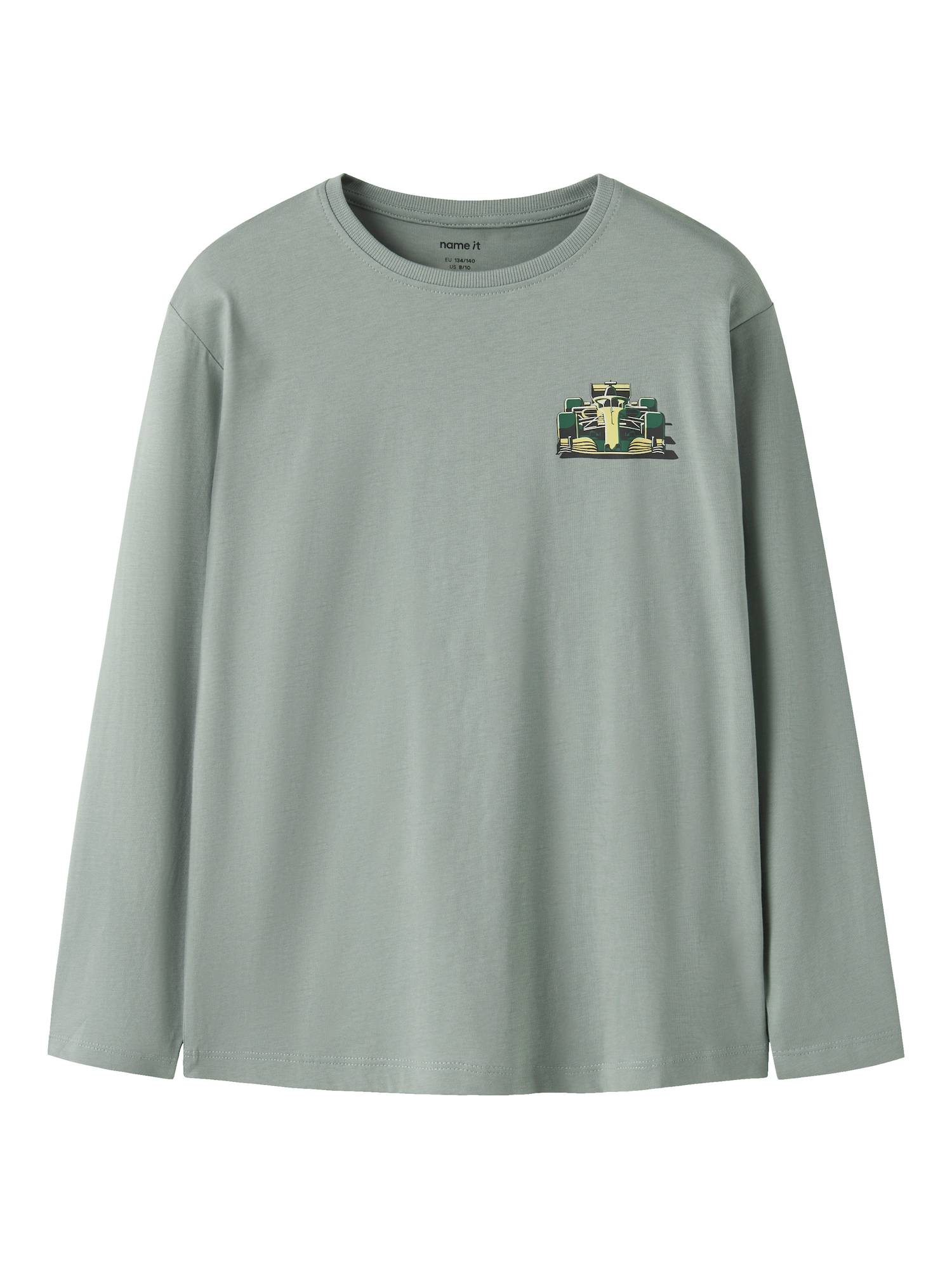 NAME IT Shirts 'NKMVICTOR'  lemon / jade / gran