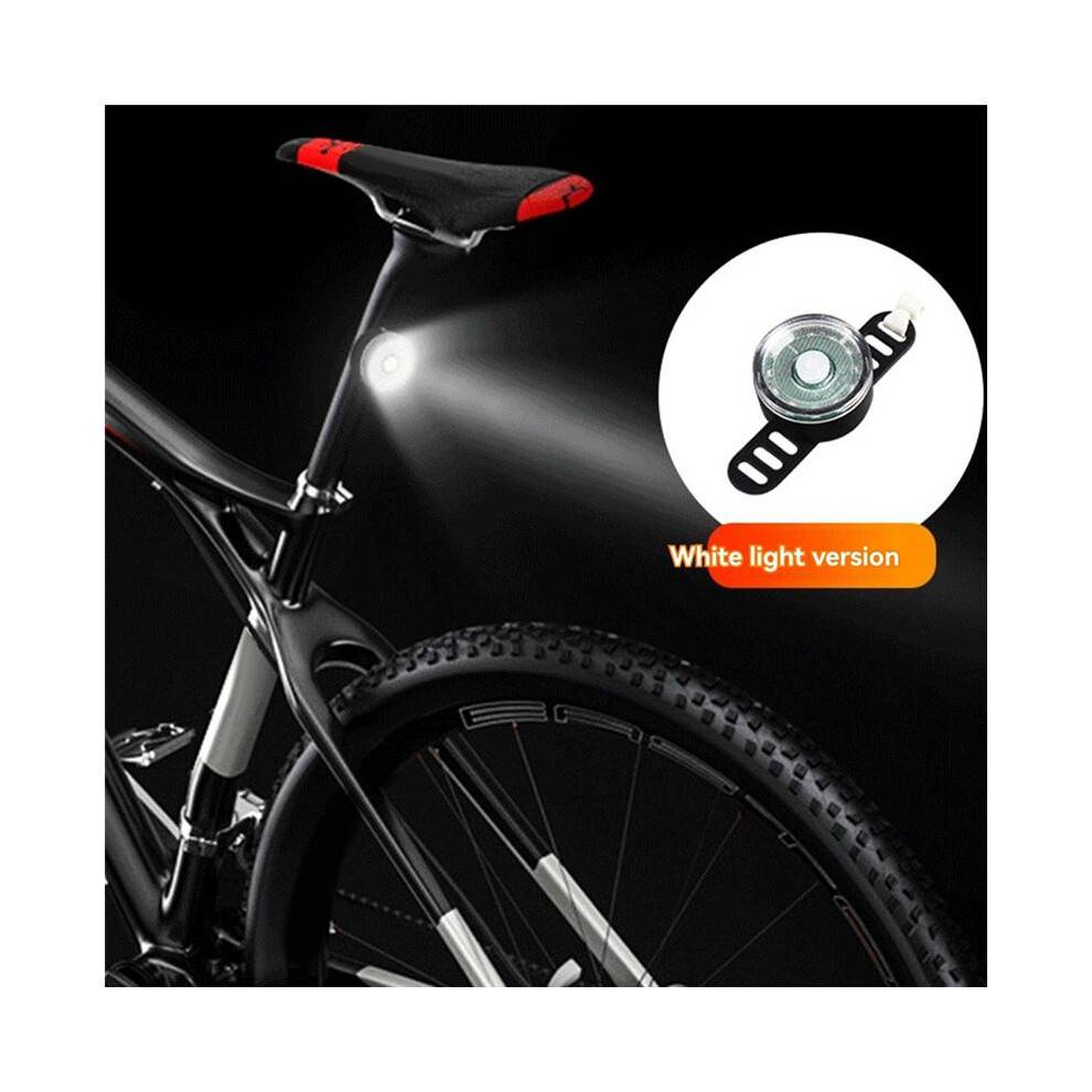 Red and White LED Cycling Lights Rechargeable Bike Light Set Flashlight USB Rechargeable Light