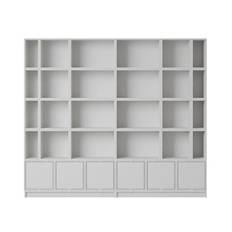 Muuto Stacked Bogreol Konfiguration 1 Grå