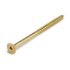 Kram, Spånskruer, gulkromatiseret stål, Ø4,5x50 mm, 7 stk. (På lager i butik)
