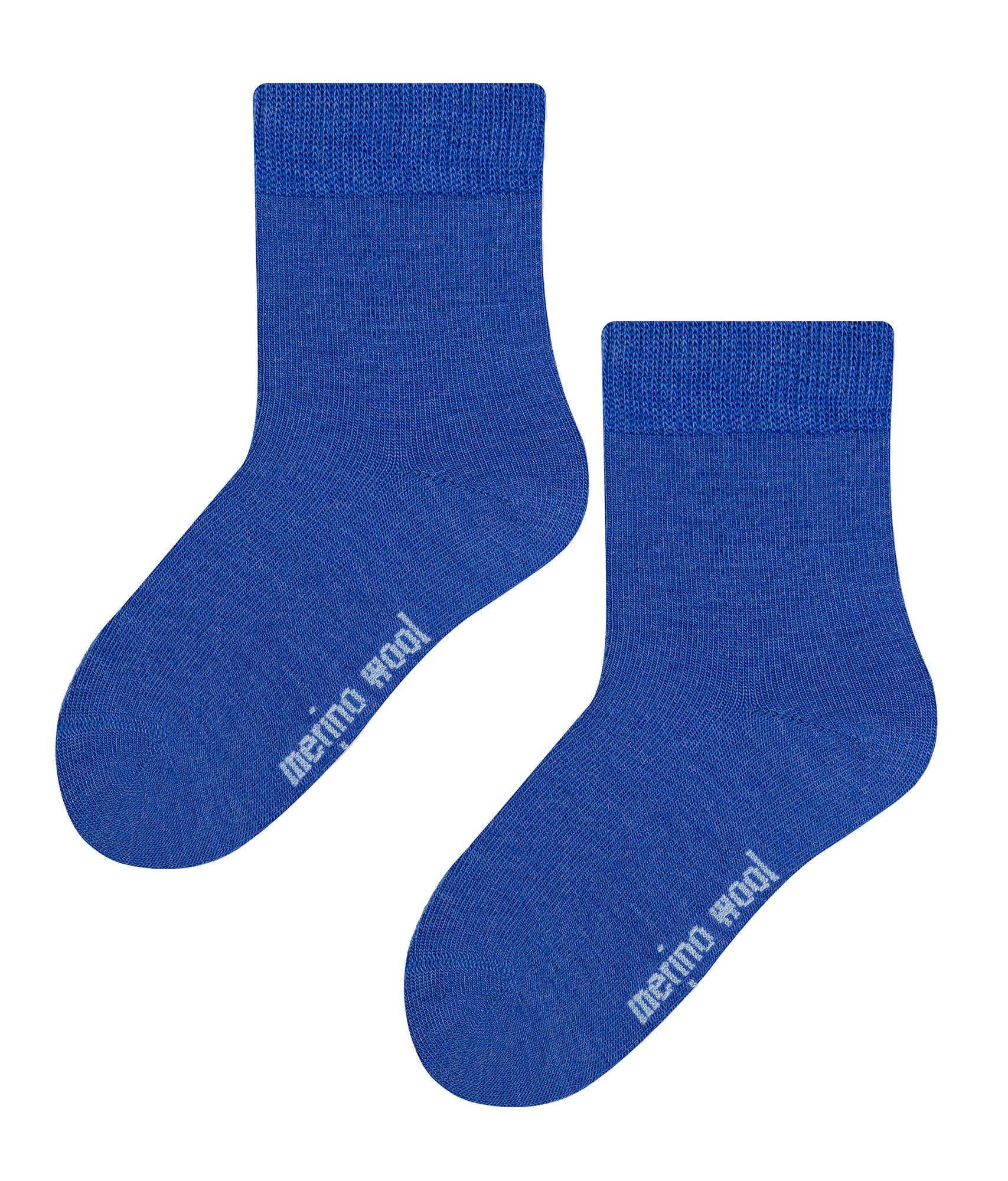 Steven - Baby Merino Wool Socks for Winter - Blue - Blå