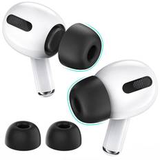 Ahastyle Memory Foam Ear Tips AirPods Pro svart (Medium)