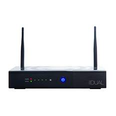 Qviart Dual Receiver 4K UHD Linux E2 + Android 9.0 Combo Multistream DVB-S2X+T2/C mit WLAN-Antennen 300MBPS, GIGABIT LAN, 2 GB DDR4 RAM und 16 GB Flash