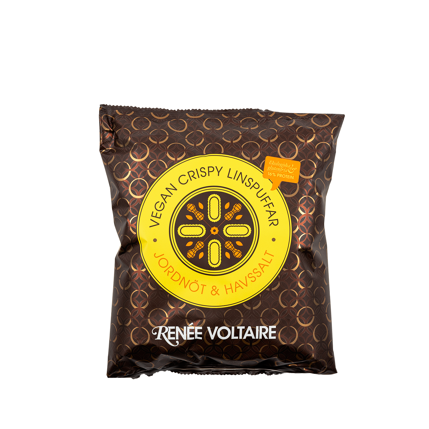 OUTLET: Vegan Crispy Linspuffar –Jordnöt & Havssalt
