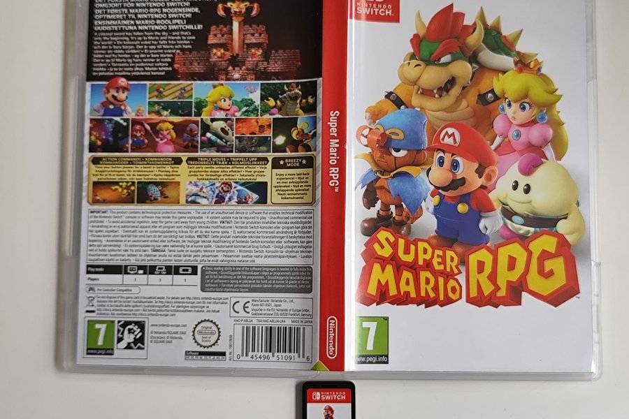 Nintendo Switch Super Mario RPG Svenskt