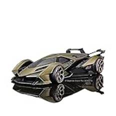 For:Die-Cast Automobiles För:1:18 Lamborghini V12 VISION GRAN TURISMO Alloy Pressgjutning modellbil Samlardekorationer (Color : A)