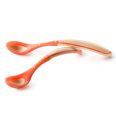 Oopsy Madskeer med Varmecensor - 2 stk. i Rosa/fersken