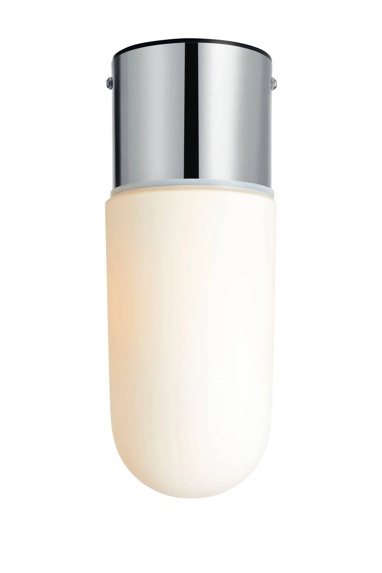 Zen Taklampa Krom/Vit