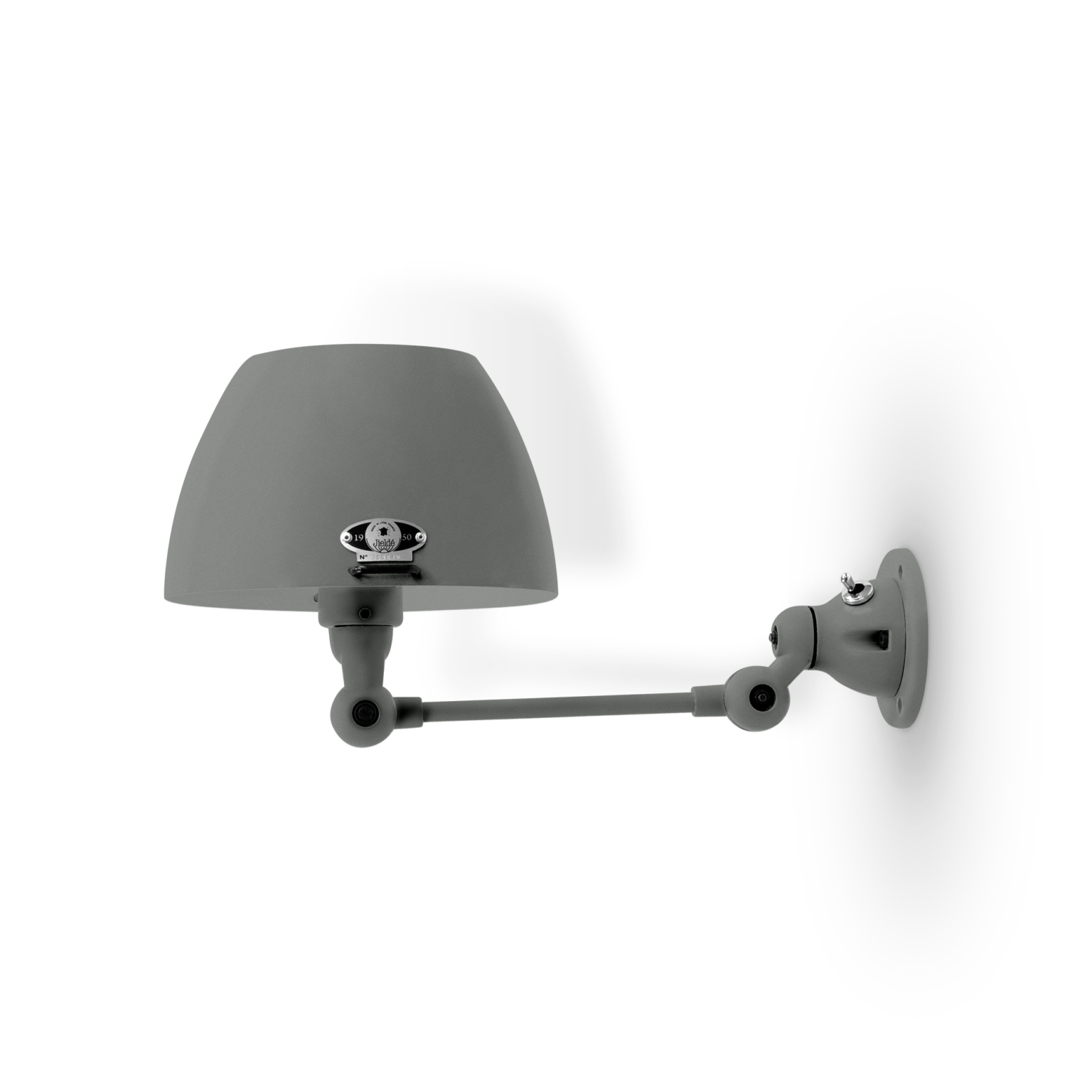 Aicler AIC701 væglampe fra Jieldé - Mouse grey / Mat