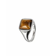 NEO Ring Stål/Brun