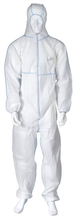 Coverall OX-ON SMS Comfort Type 5-6 Vit 2XL