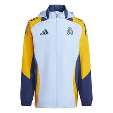 Real Madrid Jacka All Weather Tiro 24 - Blå/Crew Orange/Navy - adidas - ['Blå'] (Small)