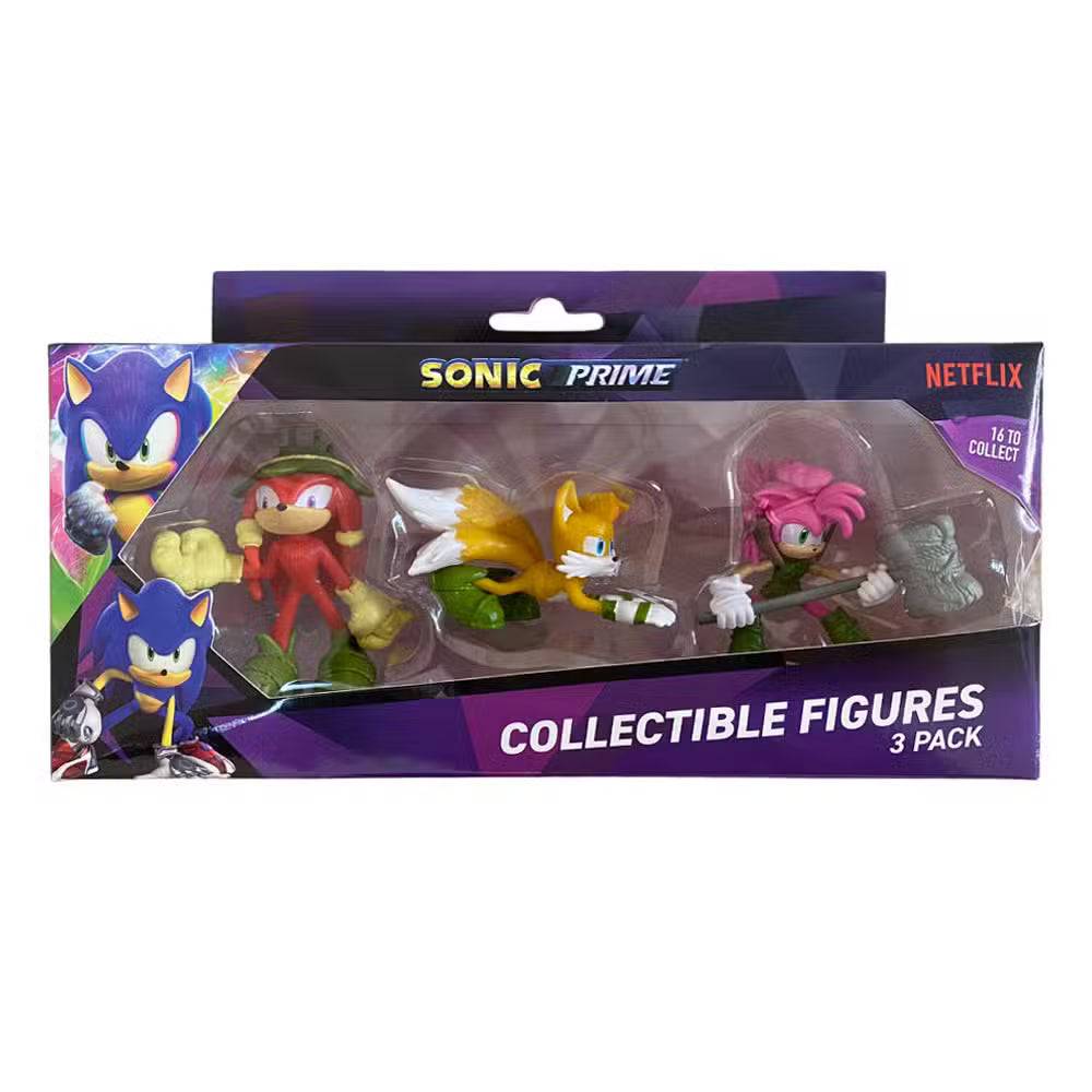 Sonic Samlefigurer 3 Pak Assorteret