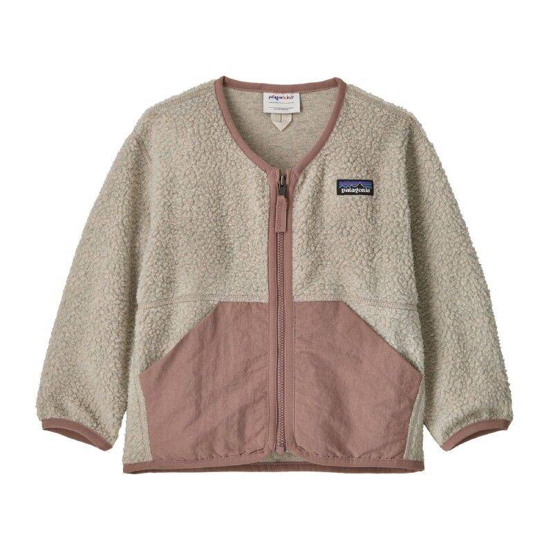Patagonia Baby Shearling Jkt - Regnjacka - Børn Natural 6 månader