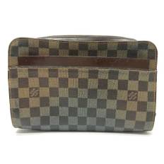 Louis Vuitton Vintage, Pre-owned, Dame, Brun, ONE SIZE, Tyl, Pre-owned Canvas clutches