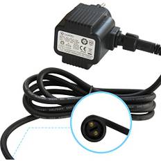 LIGHTEU®, TDC AC/AC Adapter DE-21-12W grenströmförsörjning 12 V AC 1.75 Amp 21VA trafo med förlängningskabel IP44