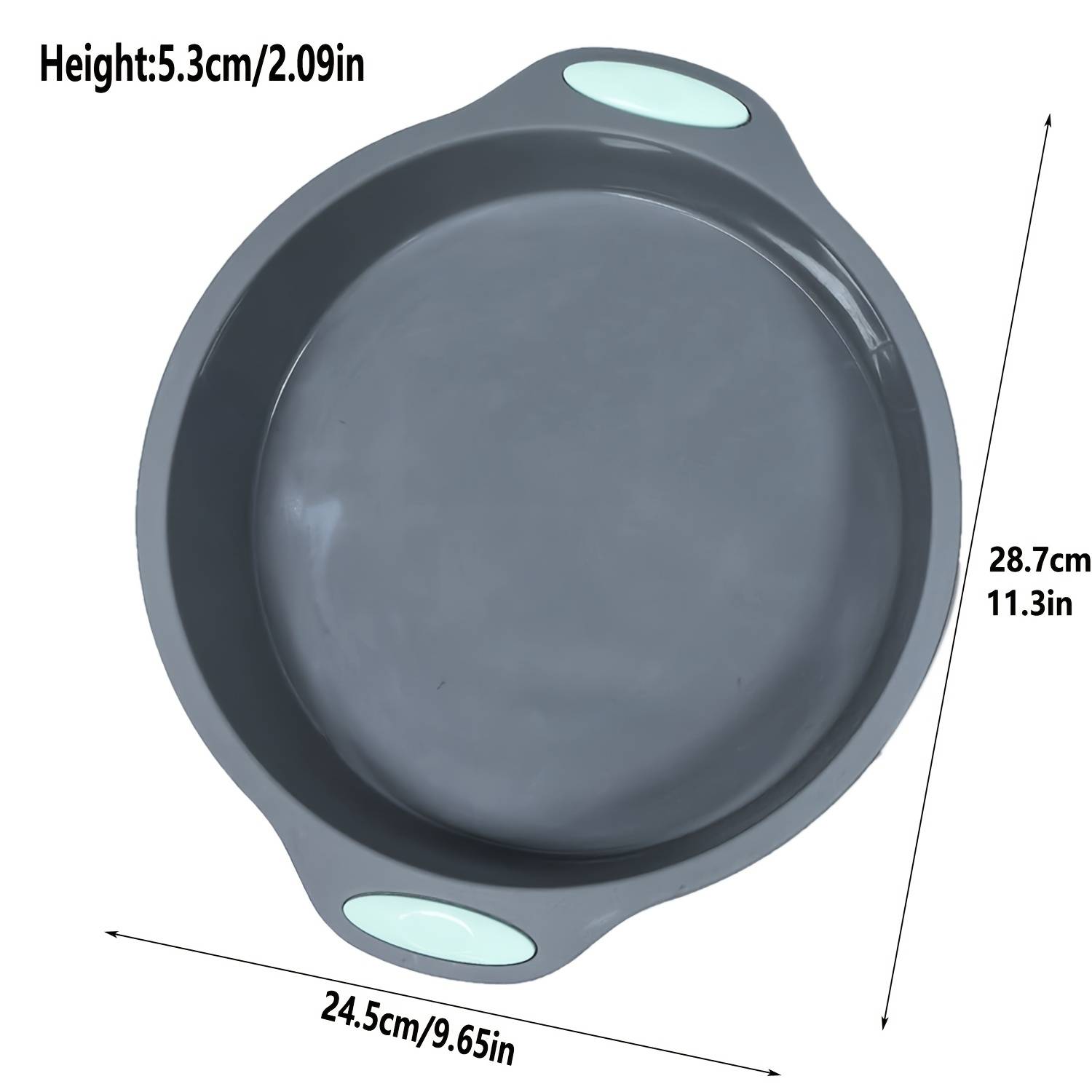 1/2pcs Silicone Round Cake Molds Large/small Round Baking Trays Baking Cake Mousse Mold