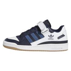 Adidas, Sko, Herre, Blå, 44 2/3 EU, Uld, Forum Low Sneakers