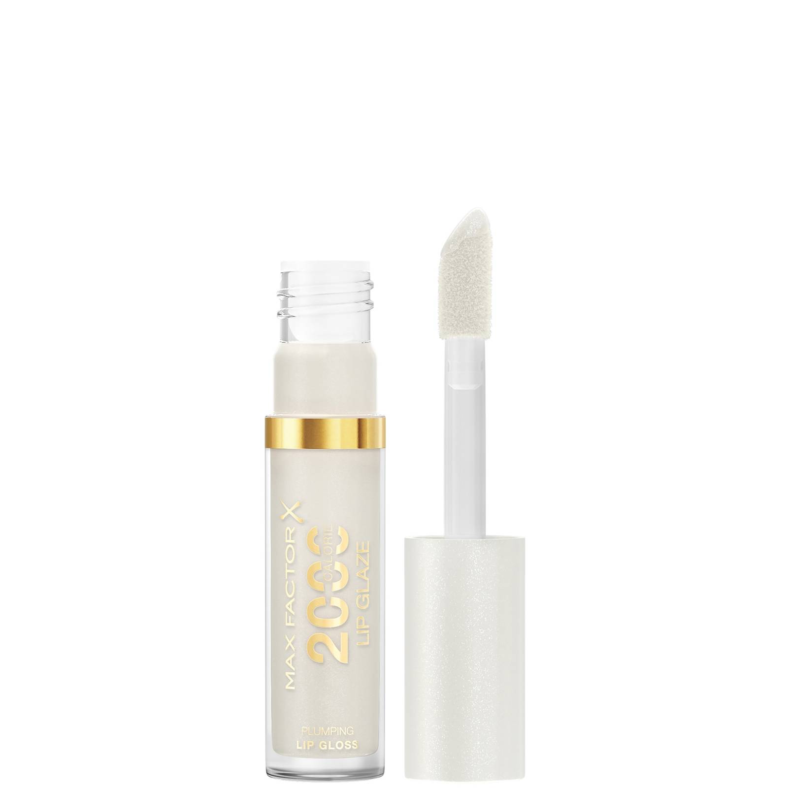 Max Factor 2000 Calorie Lip Glaze Full Shine Tinted Lip Gloss 4.4ml (Various Shades) - 000 Melting Ice