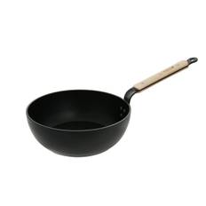 de Buyer choc extreme sauterpande 28 cm med træhåndtag