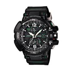 CASIO Men's G-SHOCK GW-A1100-1A3JF [(SKY COCKPIT ) Series] Round Watch Black Resin