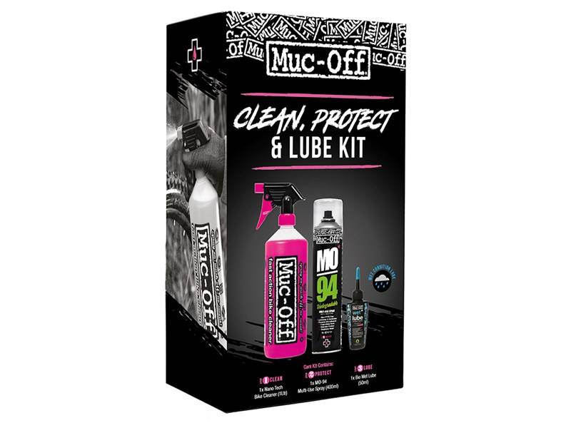 Muc-Off Wash, Protect & Lube Kit