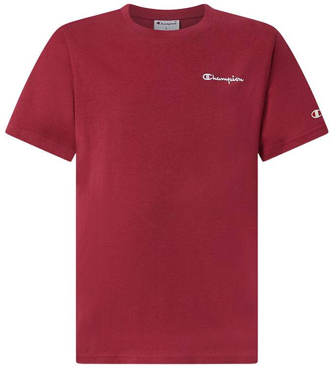 Champion T-shirt - Bordeaux - Champion - 11-12 år (146-152) - T-Shirt