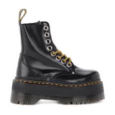 Dr. Martens, Sko, Dame, Sort, 41 EU, Læder, Jadon Max Læder Ankelstøvler