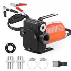 VEVOR brændstofoverførselspumpe 12V 5 GPM 1/10 HK dieselpumpe med automatisk brændstofmundstykke