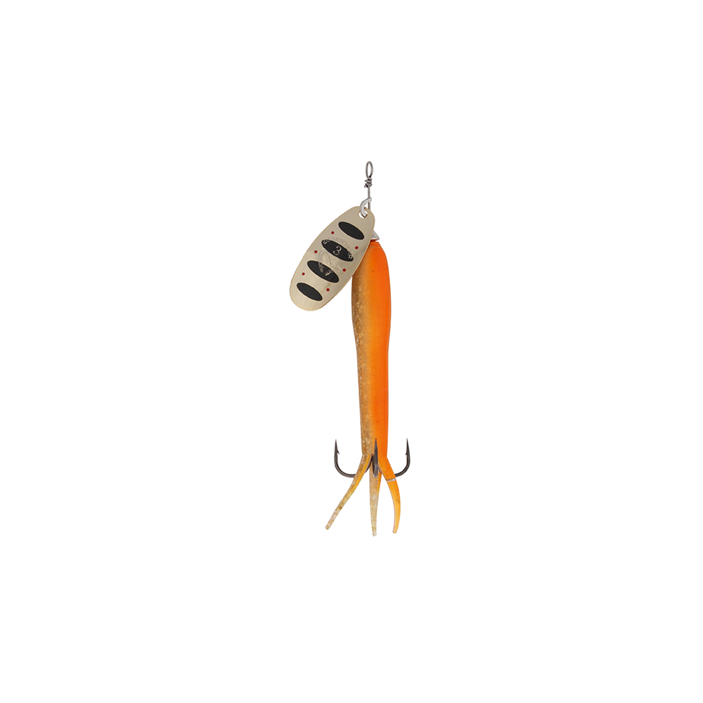 Savage Gear Flying Eel Spinner 23 Gr Flou Orange / Gold - Spinnere