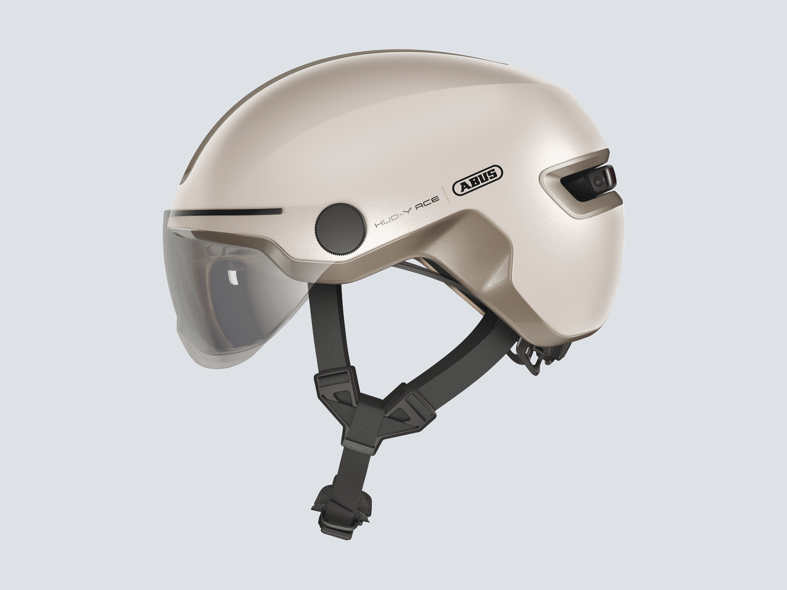 Abus HUD-Y ACE - Medium (54-58 cm) / Champagne Gold