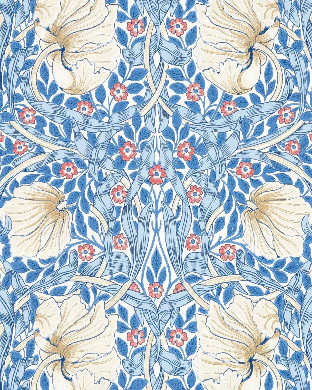 William Morris & Co. Tapet - Pimpernel Woad