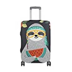 ALAZA Söt sengångare vattenmelon blomma bagageskydd passar 60 cm resväska spandex reseskydd XL, Flerfärgade, XL Cover(Fit 29-32 inch luggage)