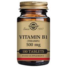 Solgar Vitamin B1 Tiamin 500 mg 100 enheter