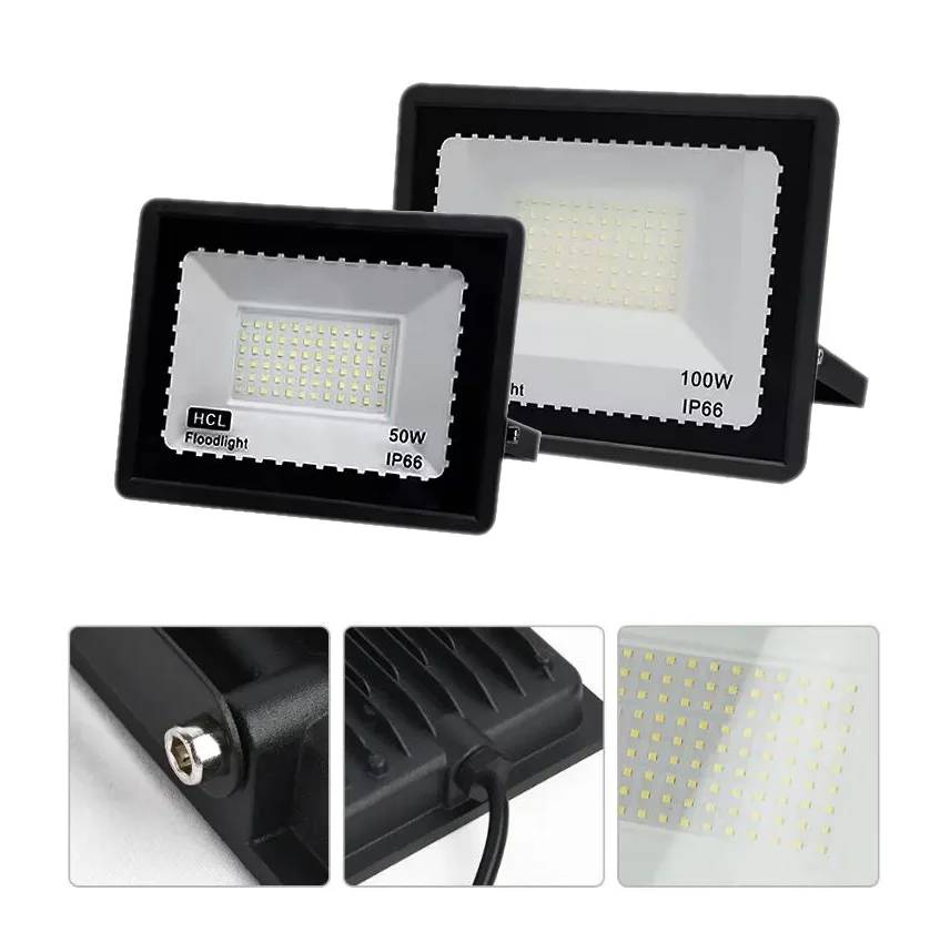 50W LED Flood Light Outdoor Lighting 220V Floodlight Waterproof IP65 Reflector Projecteur LED Exterieur Focus Spotlight