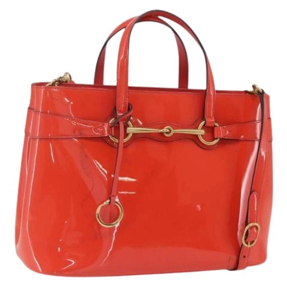 Gucci Vintage Pre-owned Vintage Håndtaske - Vintage - Dame - Orange - ONE SIZE - Læder