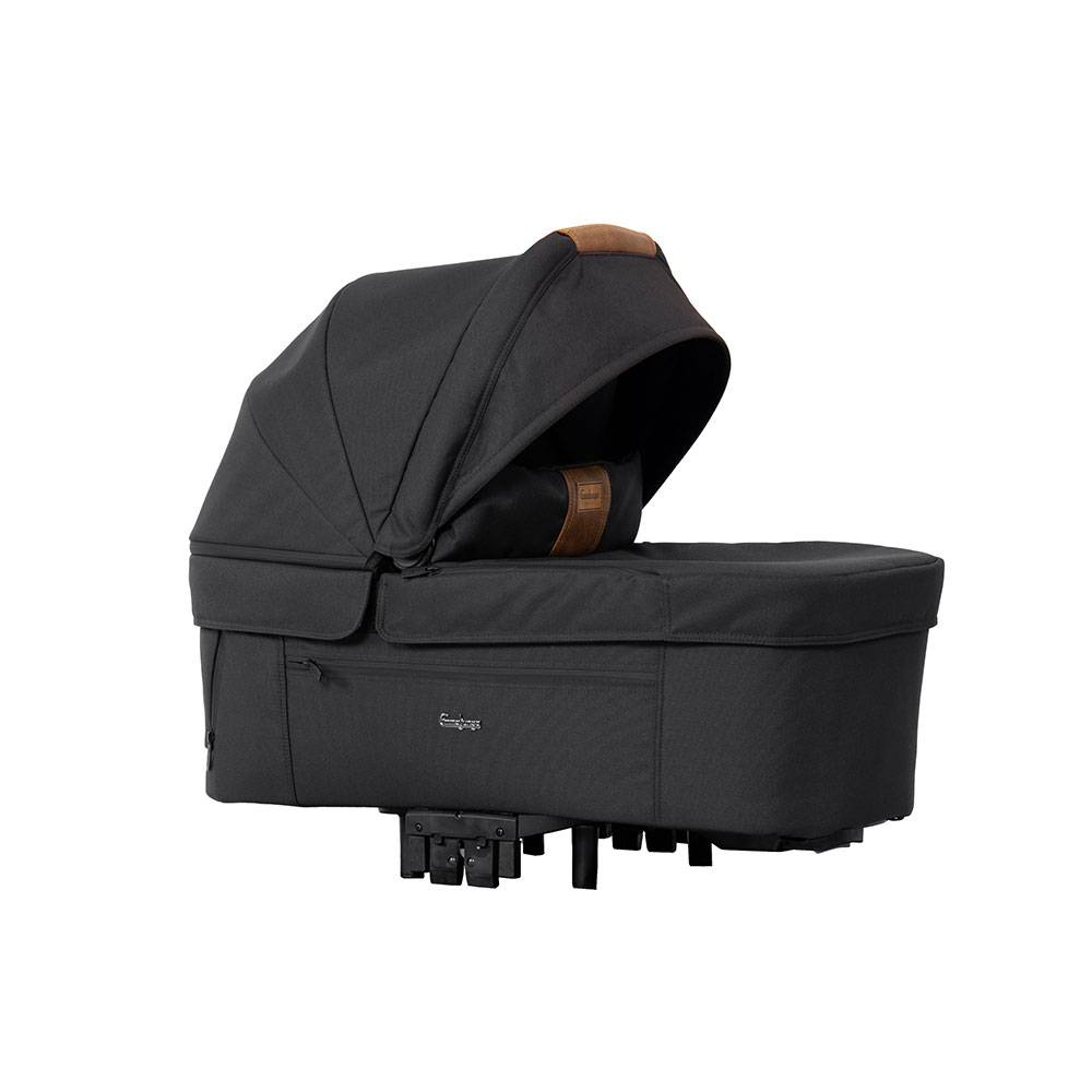 Emmaljunga agentur Liggdel+ Offroad Black (inkl Adapter) - Svart