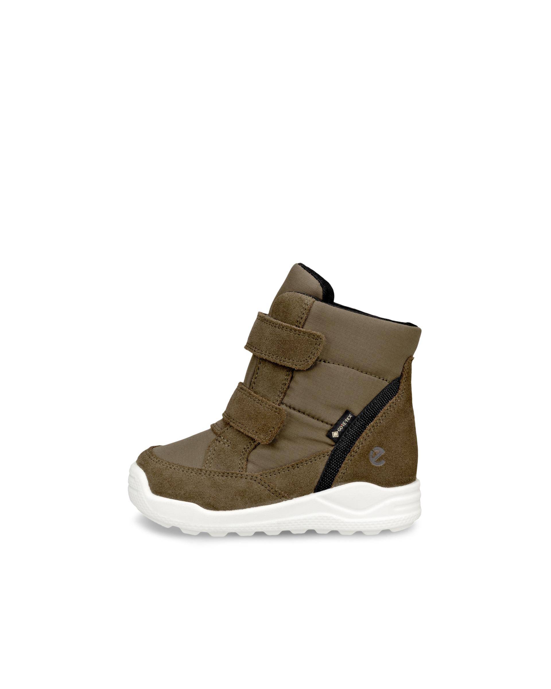 ECCO URBAN MINI - Høj Gore-Tex støvle i ruskind til børn - Grøn - 23- Gore-Tex