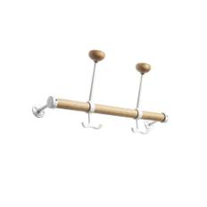 Essem Design - Gustav Kroklist Ek/Vit, 40 cm - Klädhängare - Gunnar Bolin - Träfärgad,Vit