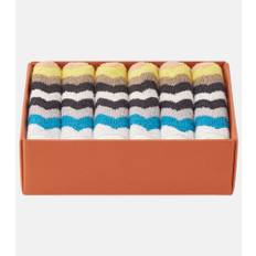 Missoni Best set of 6 cotton terry hand towels - multicoloured - One Size