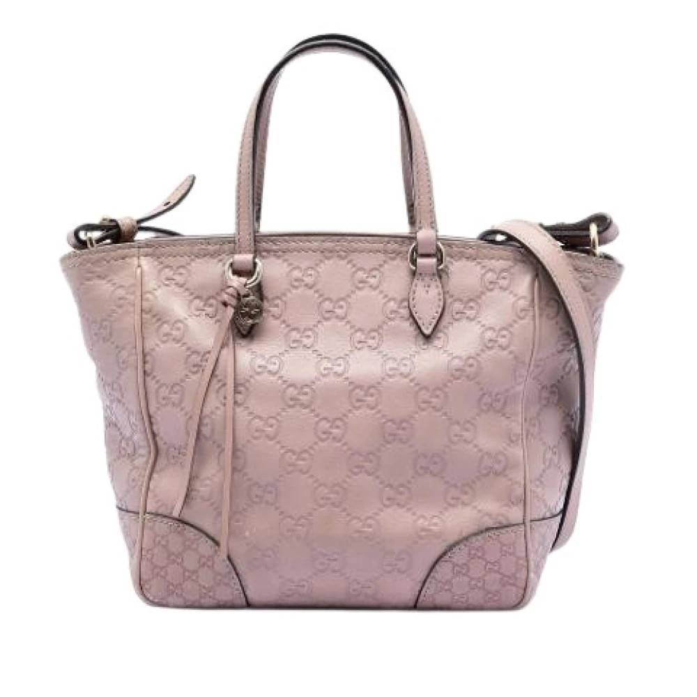 Gucci Vintage Pre-owned The Bree - Vintage - Dame - Lyserød - ONE SIZE - Uld