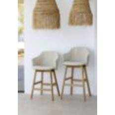 Cane-line Outdoor Choice Barstol H: 117 - Teak/Taupe