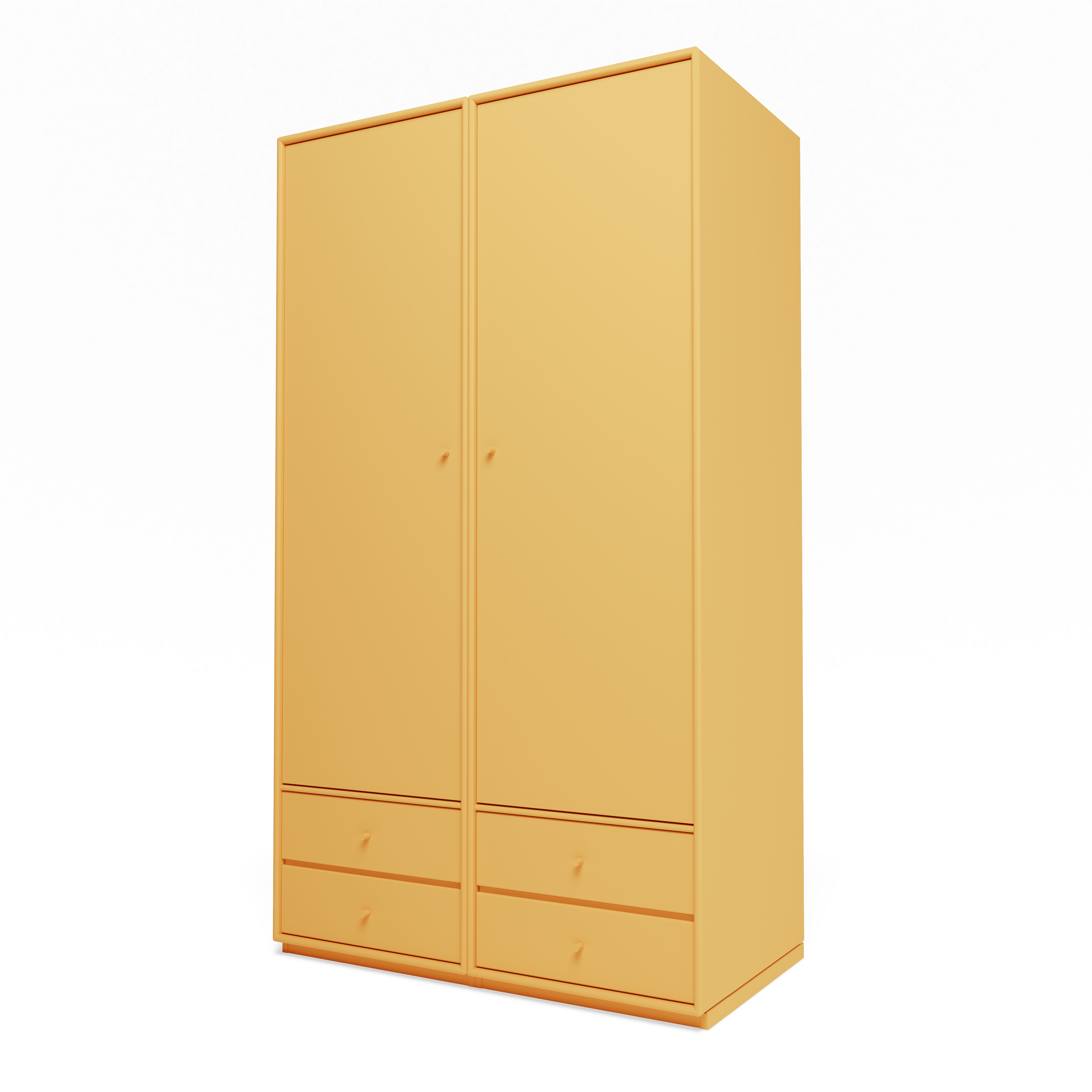 Attire IV garderobe, inkl. sokkel 3 cm fra Montana Acacia - Jacobsen Plus