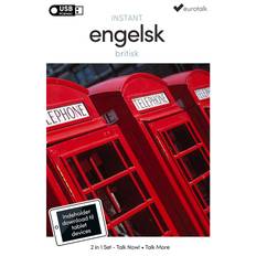 Britisk engelsk begynder- og parlørkursus USB & download (Multimedia, CD-ROM, Flere sprog)