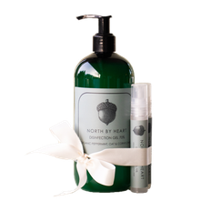 GAVESÆT Håndsprit-gel, 500 ml og 2 penne, 20 ml. - Uden duft