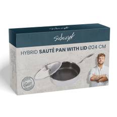 Sobczyk - Hybrid Sauterpan with Top - Ø24cm - 28 cm