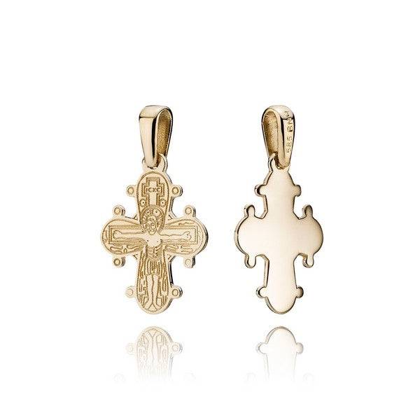 Dagmarkors i 8 karat guld - 15x13 mm - Blank