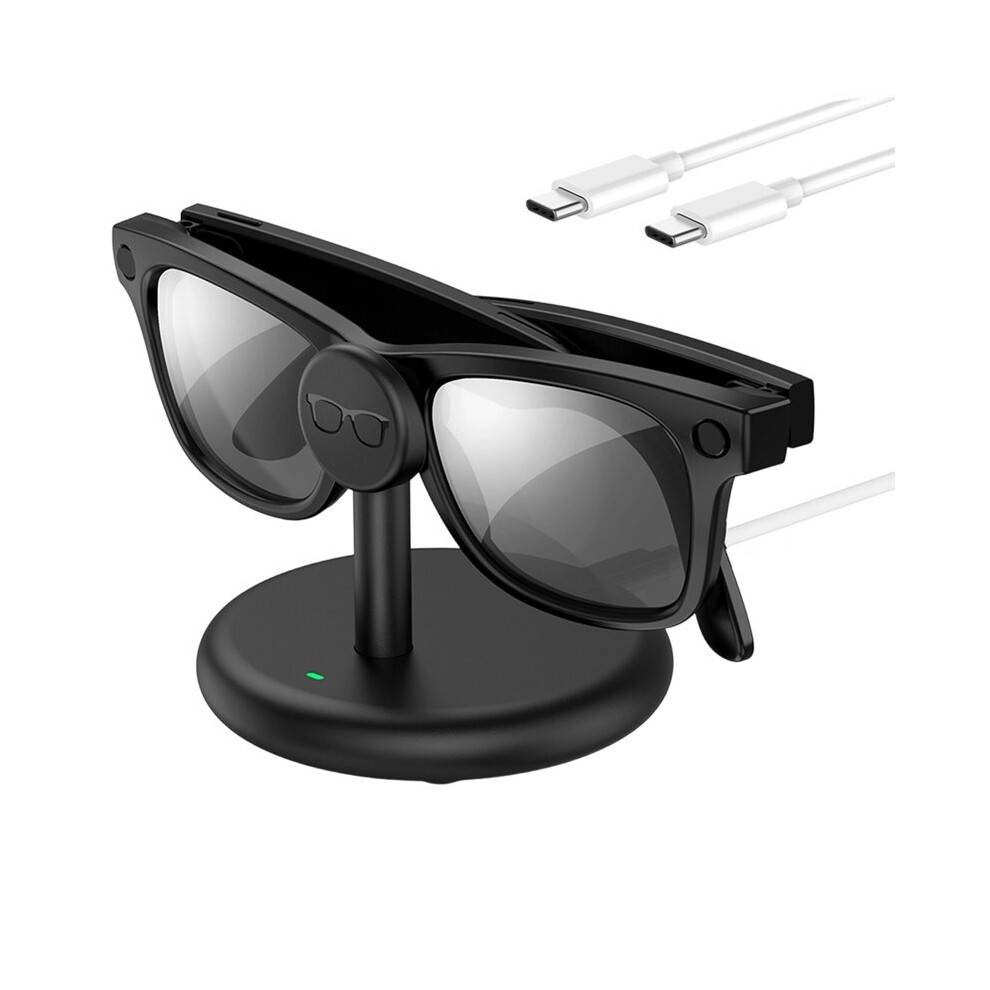 For Meta   Glasses Charging Dock AR  Glasses Portable Travel USB-C Charger Stand