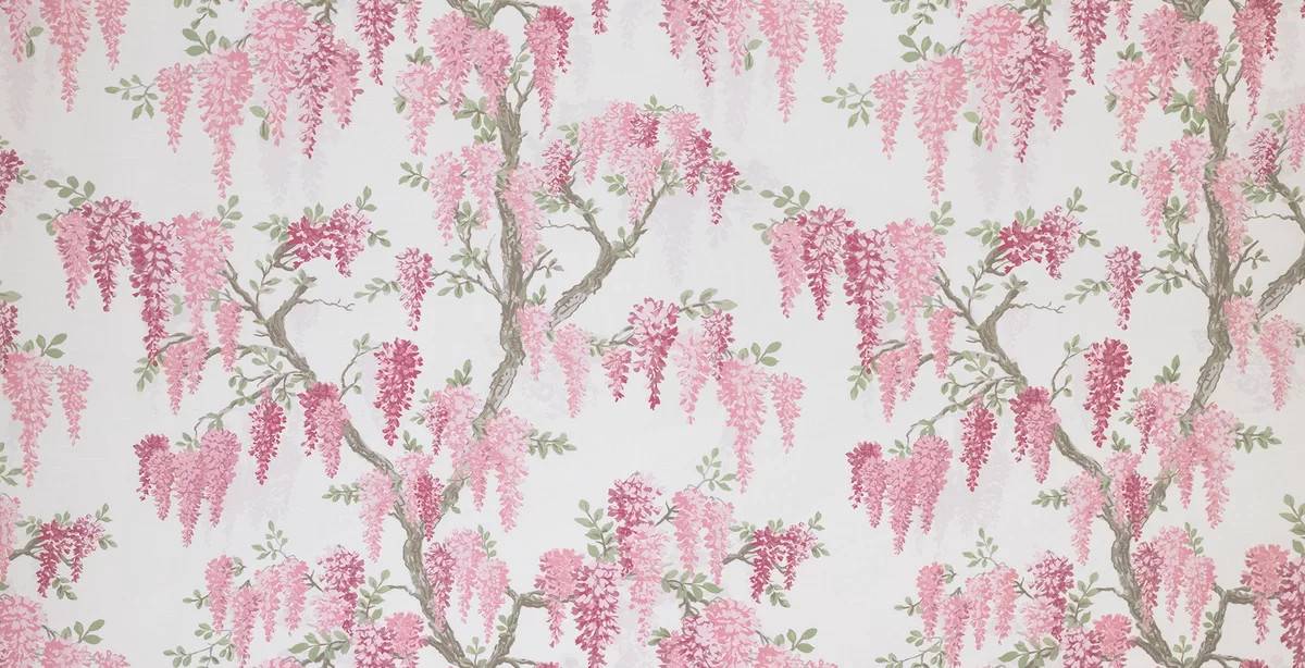 Laura Ashley Fabric Wisteria LAWISTERIACO