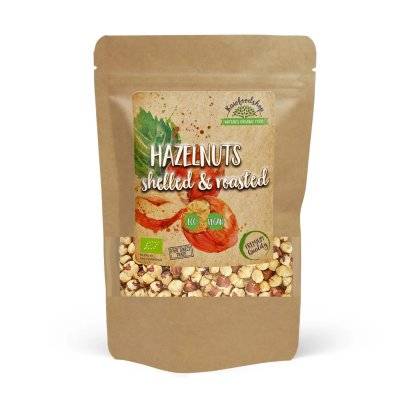 Rawfoodshop Hasselnötter skalade och rostade EKO 1kg